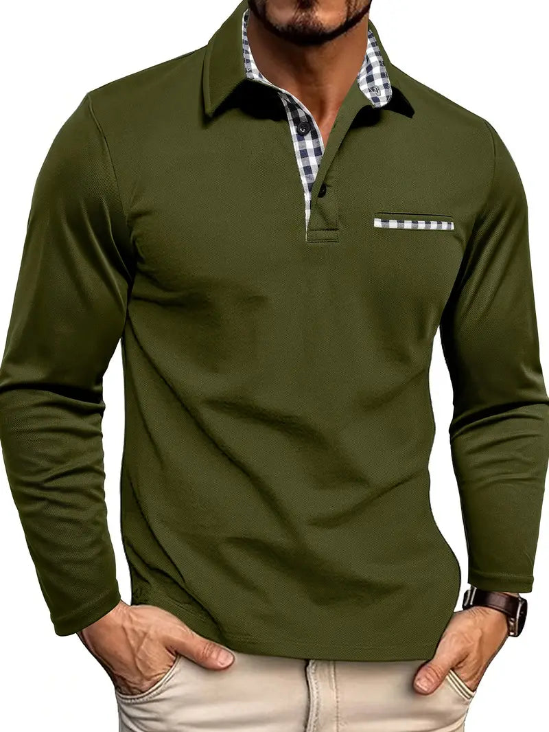 Long Sleeve Polo Shirt