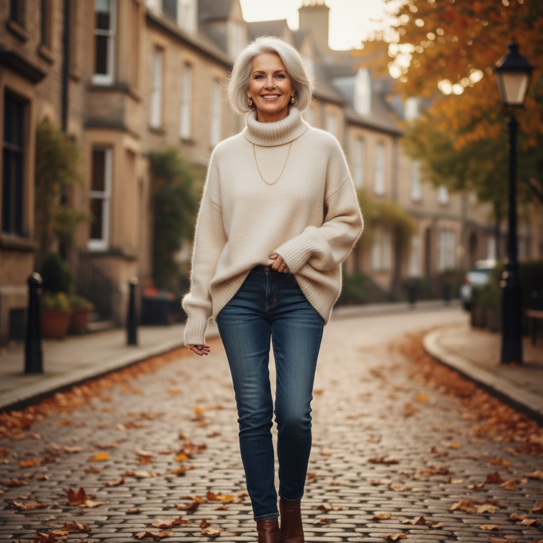 High Neck in Cashmere