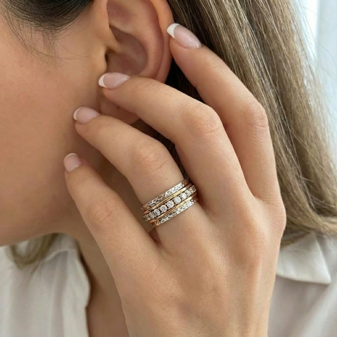 Vintage Gold & Silver Ring