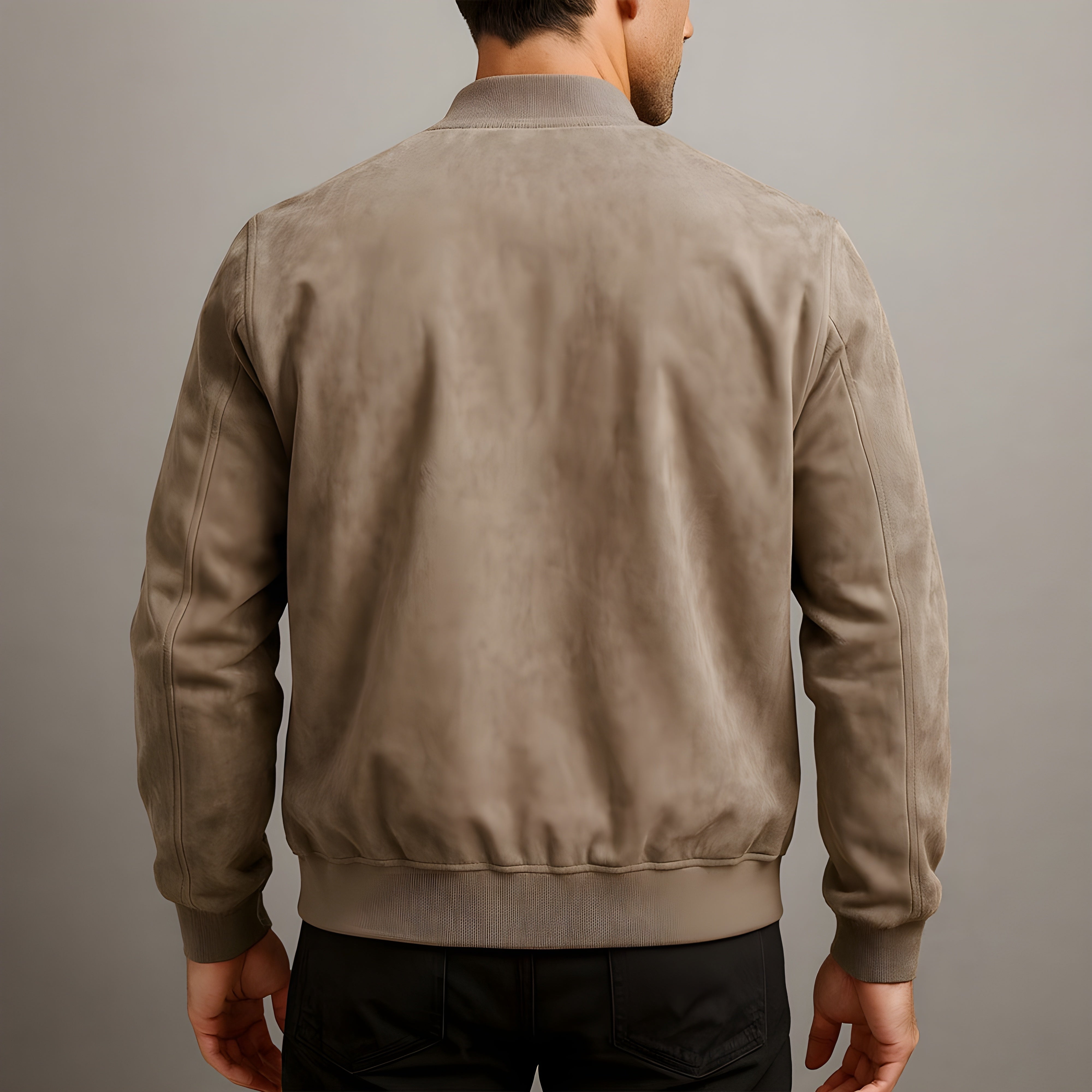 Émile™ - Suede Bomber Jacket
