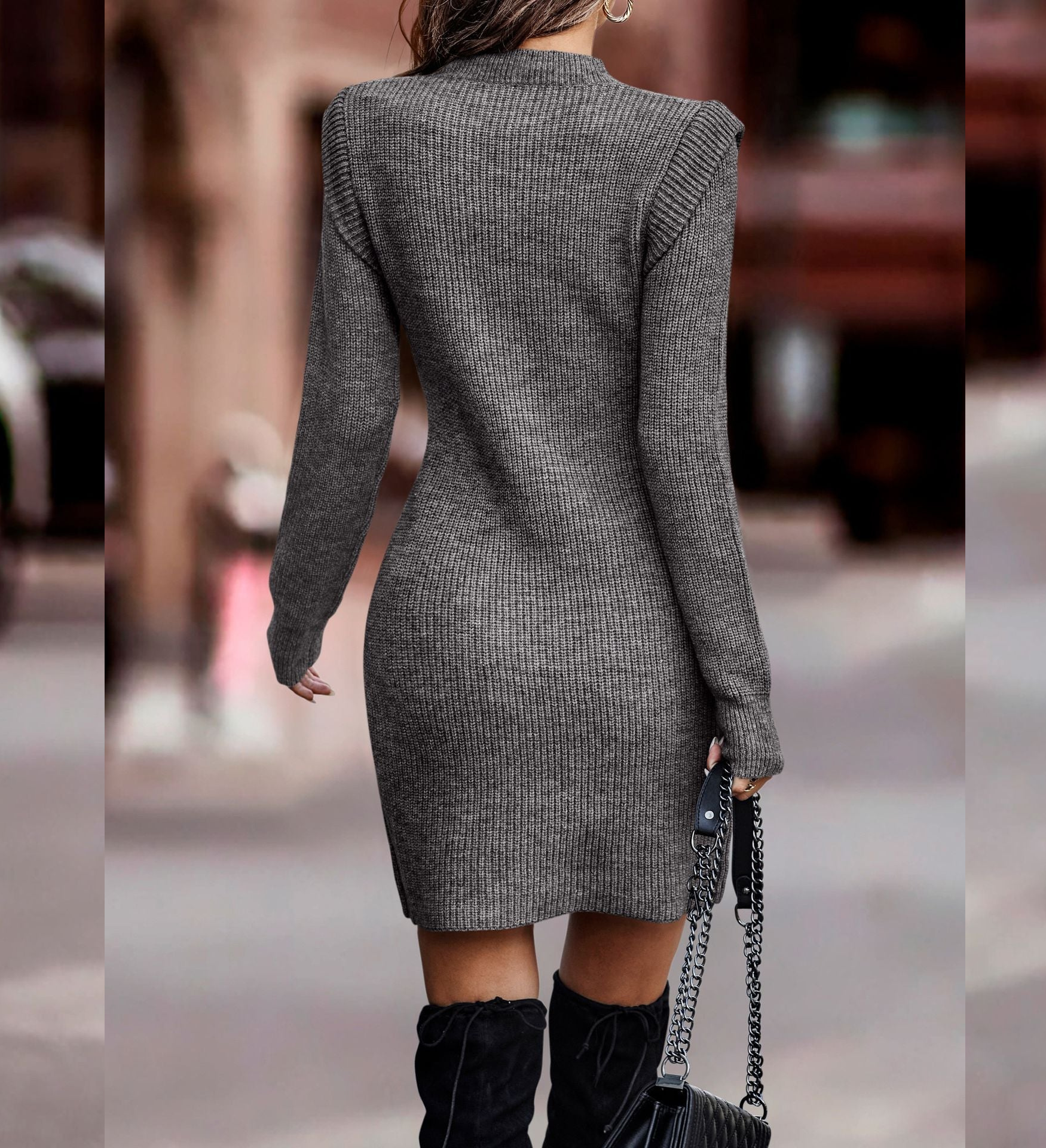 Brook | Elegant Knitted Dress