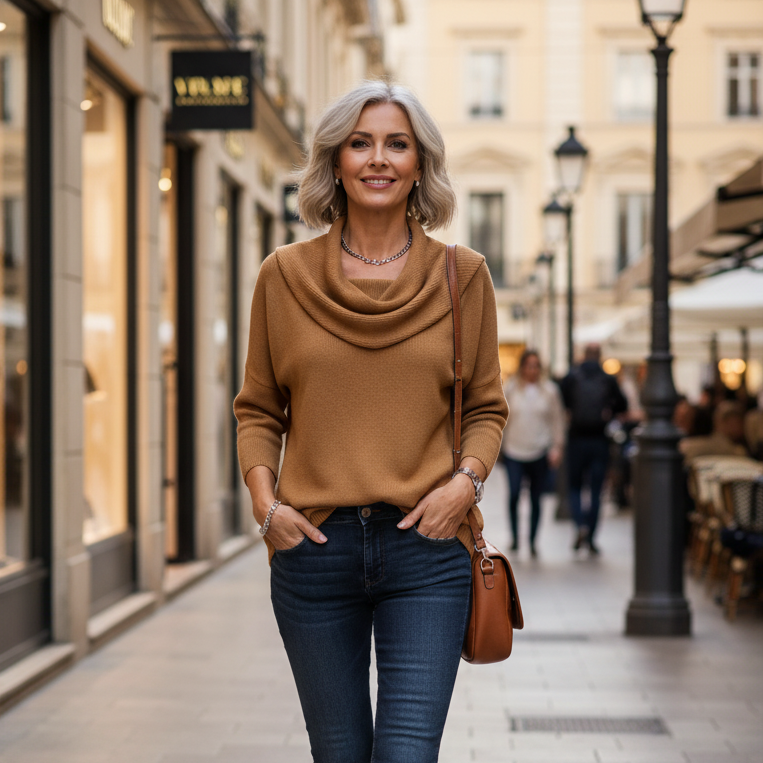 Elliza | Sweater with Collar