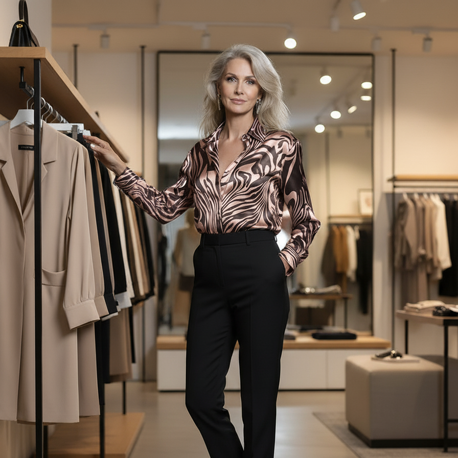 Elegant and Trendy Printed Shirt