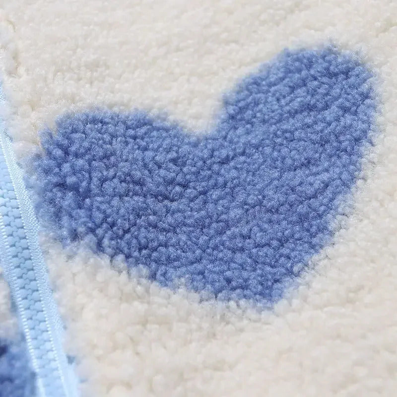 AlpenNord™ | Reversible Jacket with Heart Pattern