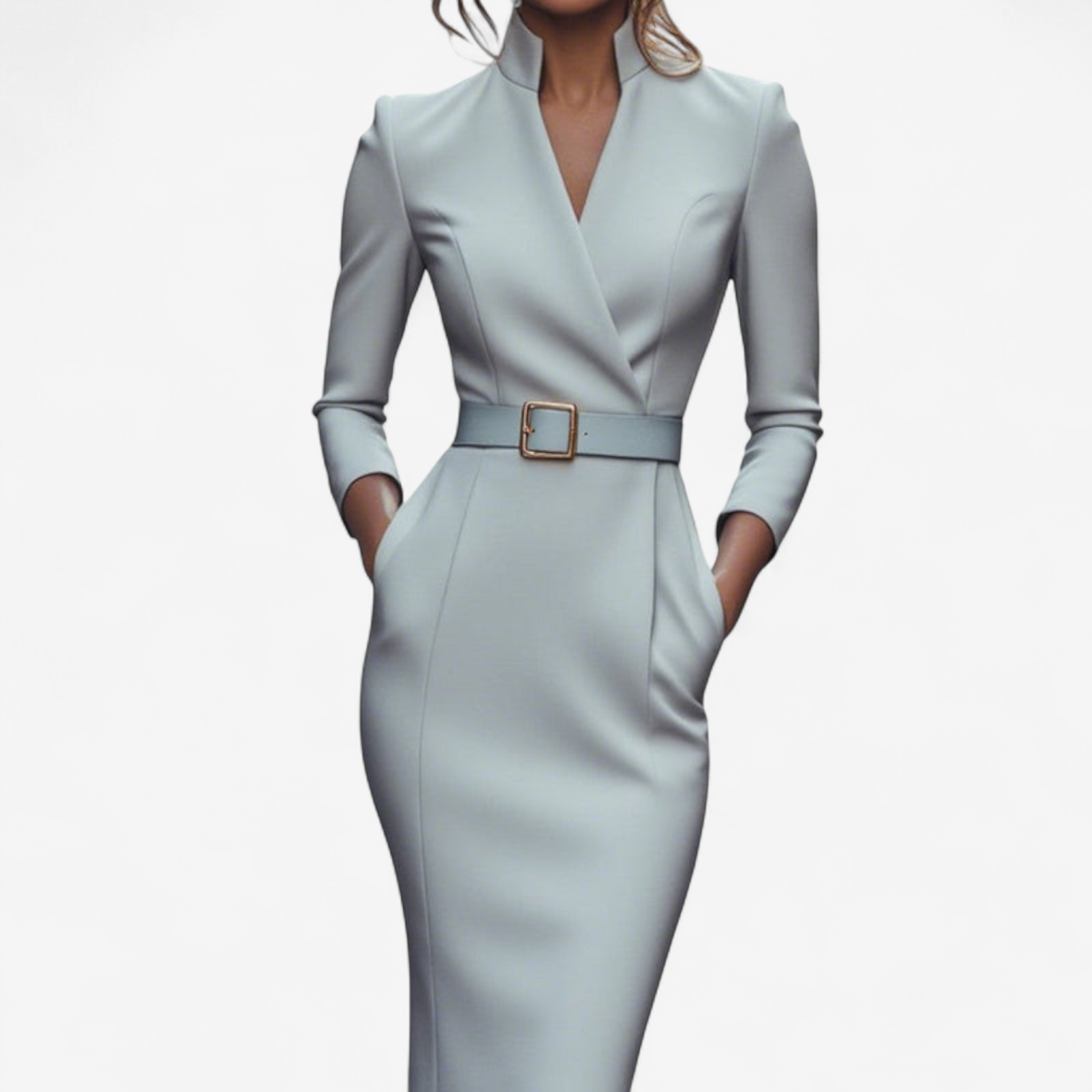 Miriam | Elegant Belted Dress