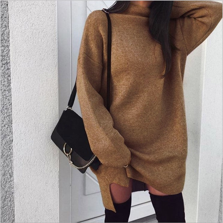 Emma - Comfortable Knit Pullover Dress