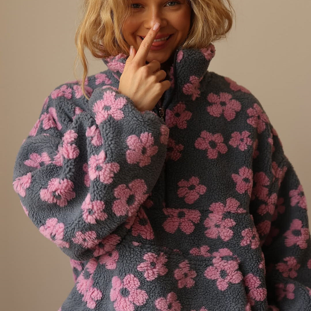 Evelyn™ | Daisy - Floral Softness Fleece