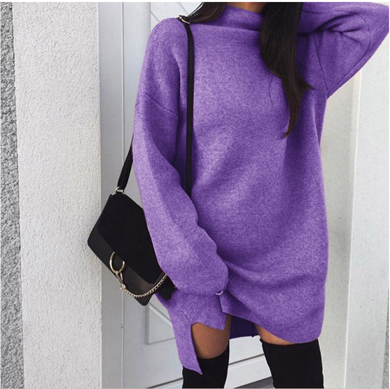 Emma - Comfortable Knit Pullover Dress