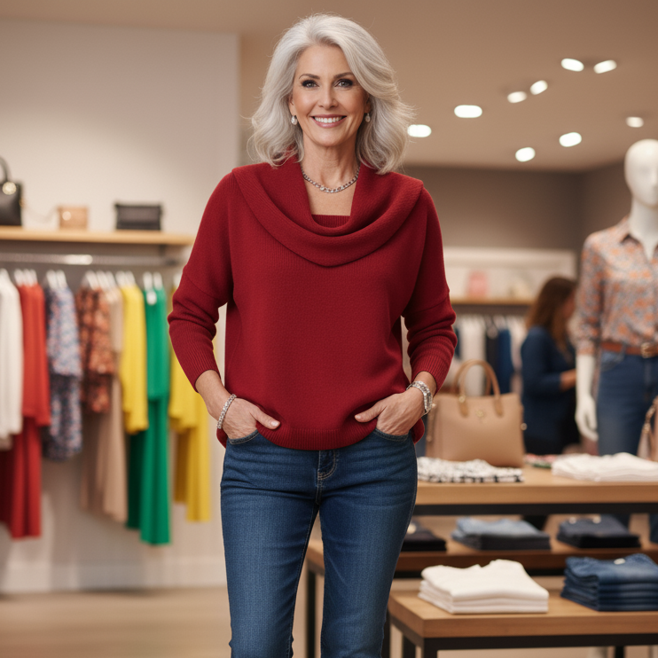 Elliza | Sweater with Collar