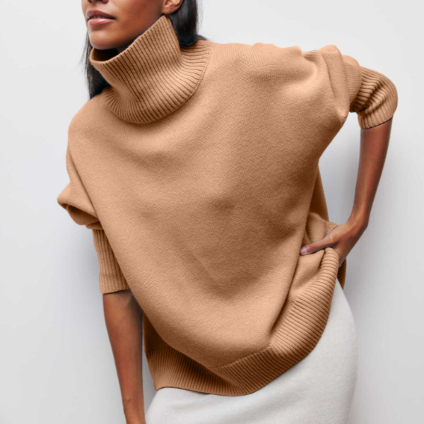 Leah | Warm and Fashionable Turtleneck Sweater