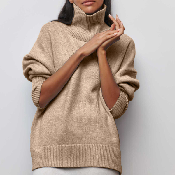 Leah | Warm and Fashionable Turtleneck Sweater