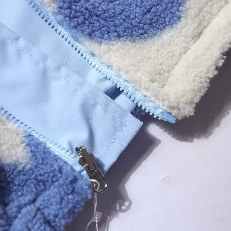 AlpenNord™ | Reversible Jacket with Heart Pattern