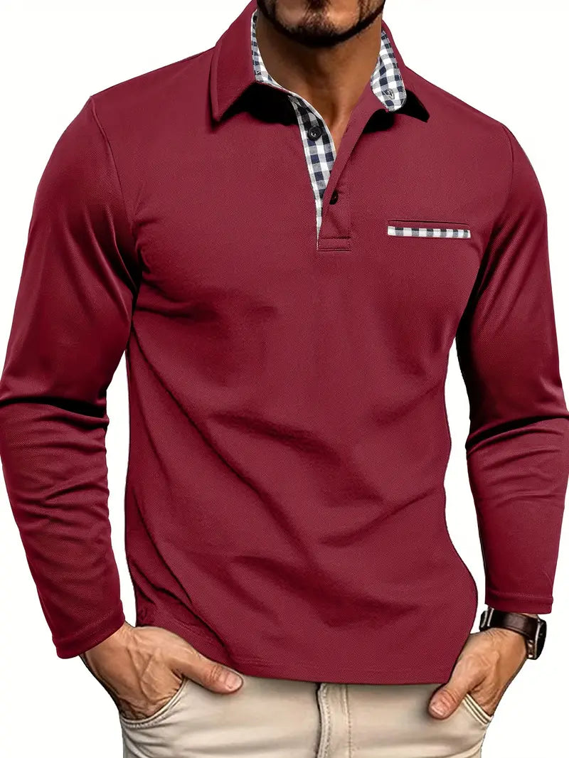 Long Sleeve Polo Shirt