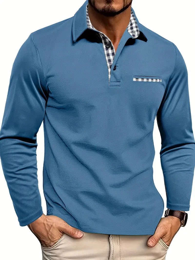 Long Sleeve Polo Shirt